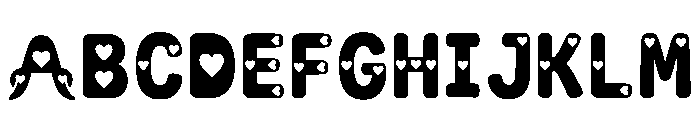 Dniepr Regular Font UPPERCASE