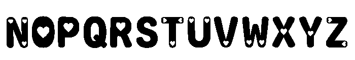 Dniepr Regular Font LOWERCASE
