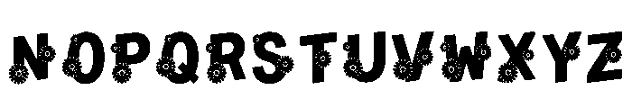 Dniester Regular Font LOWERCASE