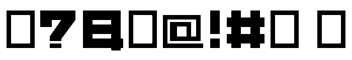Dnect Demo Regular Font OTHER CHARS