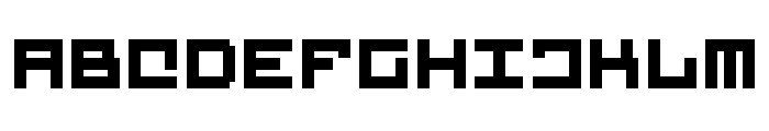 Dnect Demo Regular Font UPPERCASE
