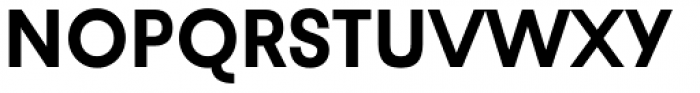 DN Pro Semi Bold Font UPPERCASE