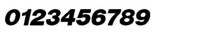 Dnv Rounded Black Italic Font OTHER CHARS