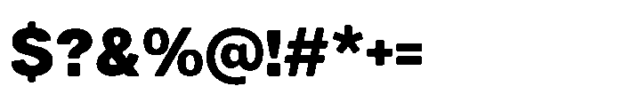 Dnv Rounded Black Font OTHER CHARS