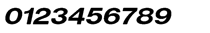 Dnv Rounded Bold Expanded Italic Font OTHER CHARS