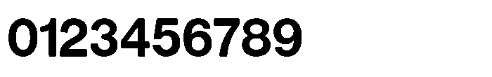 Dnv Rounded Bold Semi Condenced Font OTHER CHARS