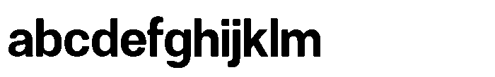 Dnv Rounded Bold Semi Condenced FONT