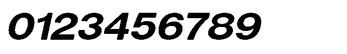 Dnv Rounded Bold Semi Expanded Italic Font OTHER CHARS
