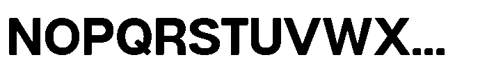 Dnv Rounded Bold Font UPPERCASE