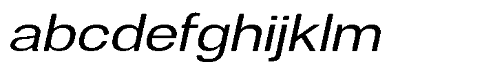 Dnv Rounded Expanded Italic FONT