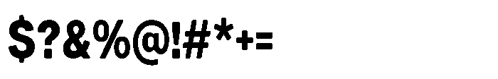 Dnv Rounded Extra Condensed Font OTHER CHARS