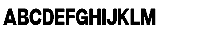 Dnv Rounded Extra Condensed Font UPPERCASE