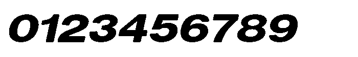 Dnv Rounded Extra Expanded Italic Font OTHER CHARS