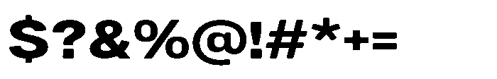 Dnv Rounded Extra Expanded Font OTHER CHARS