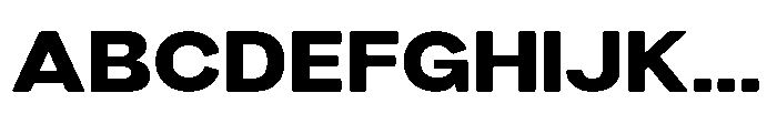 Dnv Rounded Extra Expanded Font UPPERCASE