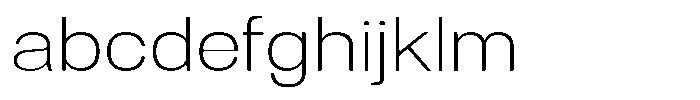 Dnv Rounded Extra Light Expanded FONT