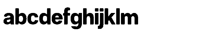 Dnv Rounded Extra Semi Condenced FONT