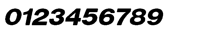 Dnv Rounded Extra Semi Expanded Italic Font OTHER CHARS