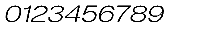Dnv Rounded Light Expanded Italic Font OTHER CHARS