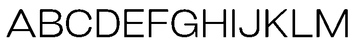 Dnv Rounded Light Expanded Font UPPERCASE
