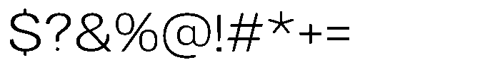 Dnv Rounded Light Semi Expanded Font OTHER CHARS