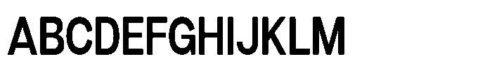 Dnv Rounded Semi Bold Condensed Font UPPERCASE