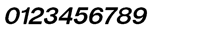 Dnv Rounded Semi Bold Italic Font OTHER CHARS