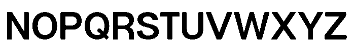 Dnv Rounded Semi Bold Font UPPERCASE