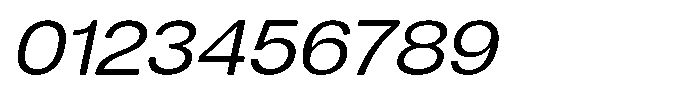 Dnv Rounded Semi Expanded Italic Font OTHER CHARS