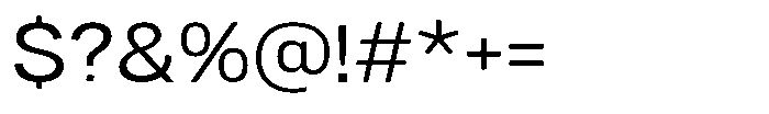 Dnv Rounded Semi Expanded Font OTHER CHARS