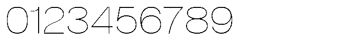 Dnv Rounded Thin Semi Expanded Font OTHER CHARS