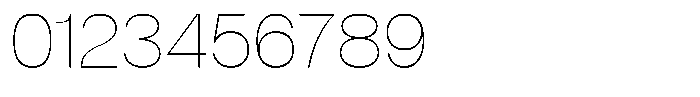 Dnv Rounded Thin Font OTHER CHARS