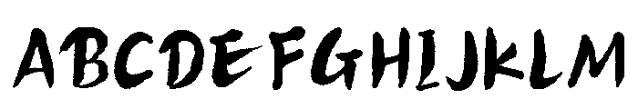 Dobong Cultural Routes Medium Font UPPERCASE