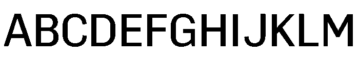 Dorival UI Var Regular Font UPPERCASE