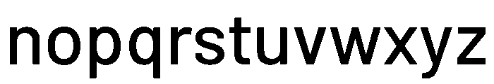 Dorival Ui Variable Medium Font LOWERCASE