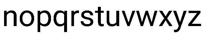 Dorival Ui Variable Regular Font LOWERCASE