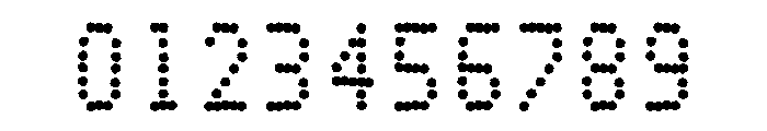 Dottonoji Regular Font OTHER CHARS