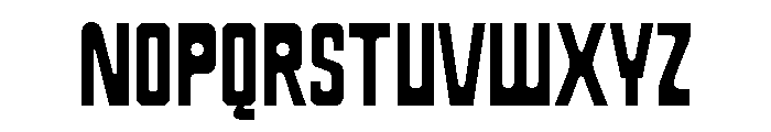 Dobla Sans Condensed Font UPPERCASE