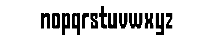 Dobla Sans Condensed Font LOWERCASE