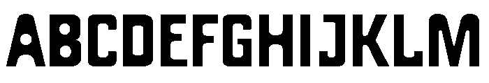 Dobla Sans Expanded Font UPPERCASE