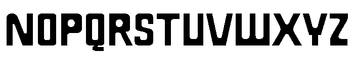 Dobla Sans Expanded Font UPPERCASE