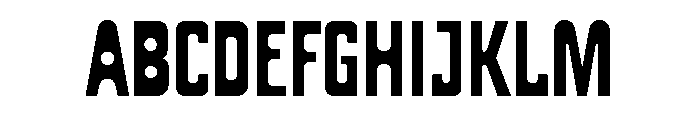 Dobla Sans Semi Condensed Font UPPERCASE