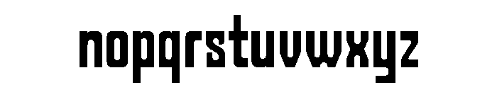Dobla Sans Semi Condensed Font LOWERCASE