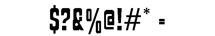 DoblaSans-Condensed Font OTHER CHARS