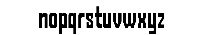 DoblaSans-Condensed Font LOWERCASE