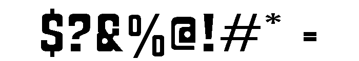 DoblaSans-Expanded Font OTHER CHARS