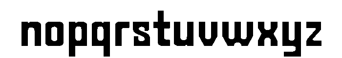 DoblaSans-Expanded Font LOWERCASE