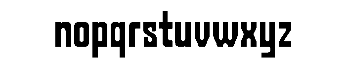 DoblaSans-SemiCondensed Font LOWERCASE
