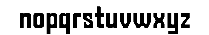DoblaSans-SemiExpanded Font LOWERCASE