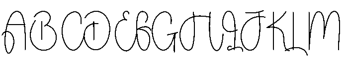 Doble Font UPPERCASE